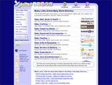 Tablet Screenshot of binkylinks.com